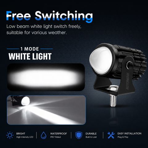 automunk Universal LED Fog Light for Bike and Car - Image 8