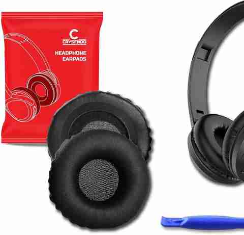 Crysendo Replacement Ear Cushion Pads for JBL Tune Series (Black) - Image 2