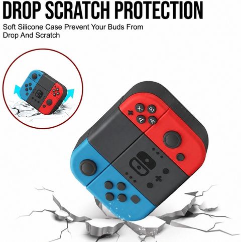 Aniex Silicone Press and Release Earbuds Case For OnePluss Nord Buds 4 Pro Earbuds Cover Case (Circletoon Gamepad) - Image 7