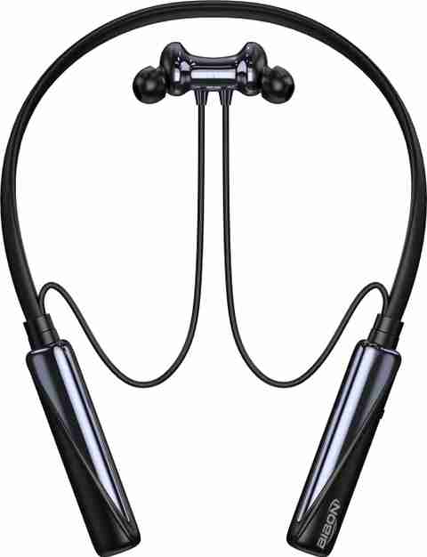 BiBon Elephant - MAGNETIC POWER OFF/ON 50Hr Playtime Headphone Neckband-8 Bluetooth Headset (Black, In the Ear) - Image 5