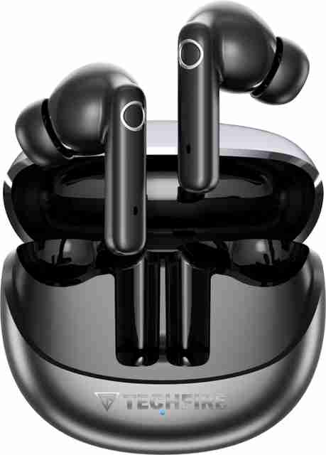 TECHFIRE Budstone TWS Earbuds Black, 40H Playtime - Image 3