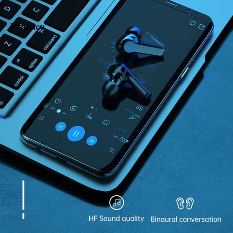 GWALBROS Earbuds M19 with Power Bank Upto 48Hrs Playback Bluetooth Headset Bluetooth Headset (Black, In the Ear) - Image 6