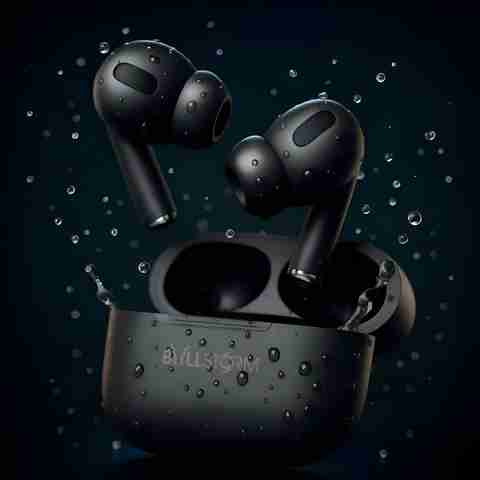 BULLSTORM M19 TWS Earbuds with ENC Calling Low Latency Gaming Mode Deep Bass Bluetooth 5.3 Bluetooth Headset (Black, In the Ear) - Image 2
