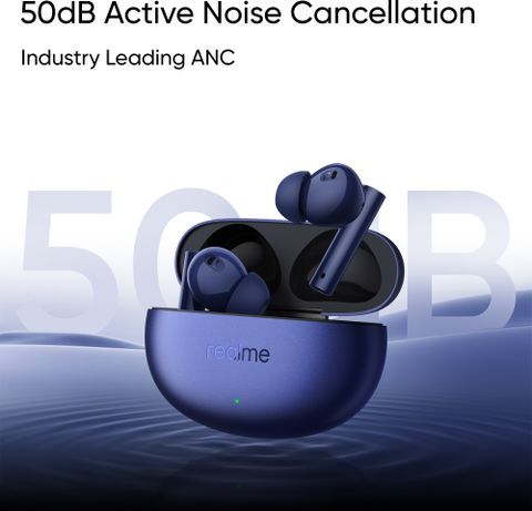 realme Buds Air 5 TWS Earbuds, Deep Sea Blue - Image 7