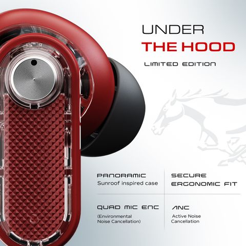 GOBOULT Mustang Sprint TWS Earbuds, Blaze Red - Image 7