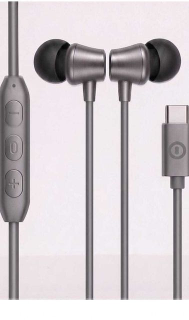RSTEQ C Type Magnetic Bud Wired Earphone With HD SoundB01 Wired Gaming Headset (Grey, In the Ear) - Image 6
