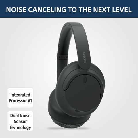 SONY WH-CH720N Wireless Noise Cancellation with Lightweight Design Bluetooth Headset (Black, On the Ear) - Image 7