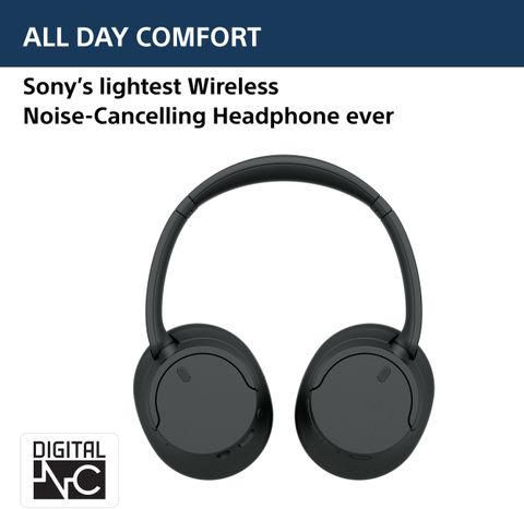 SONY WH-CH720N Wireless Noise Cancellation with Lightweight Design Bluetooth Headset (Black, On the Ear) - Image 8