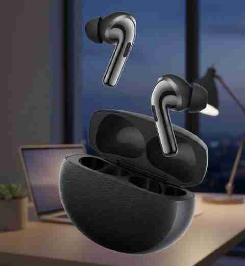 OGSTAR Clear Voice Calling Earbuds Noise Isolation Bluetooth Headset (Black, True Wireless) - Image 3