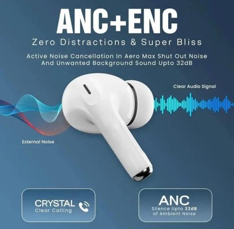 Kumb144 RAPZ Audio Wireless Bluetooth Earbuds, 24H Playtime - Image 4