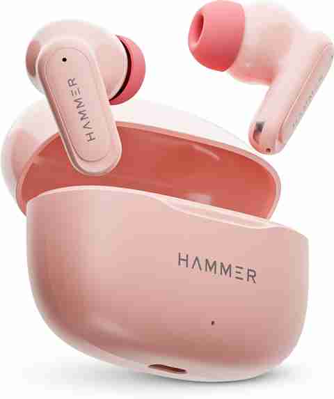 Hammer हà¥
मर Airflow Neo Bubblegum Earbuds with 80H Playtime, 13mm Driver, 40ms Gaming Mode हà¥à¤¡à¤¸à¥à¤ (à¤à¥à¤²à¤¾à¤¬à¥) - Image 3