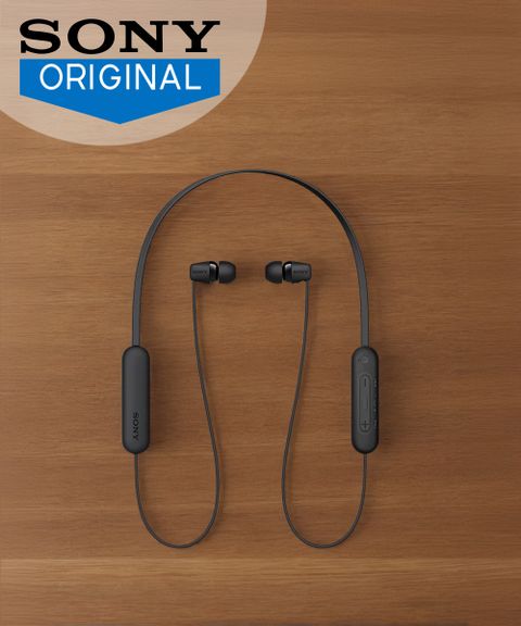 Sony WI-C100 Bluetooth Headset (Black, In Ear) - Image 6