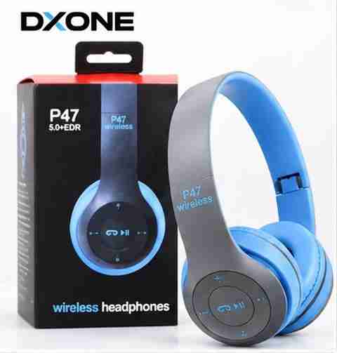 DXONE ACCESSORIES DXONE BestSound P47 Bluetooth Headset (Blue, True - Image 2
