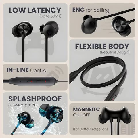 PTROX FK/Z2/BLACK/10/6 Bluetooth Headset (Black, In the Ear) - Image 6