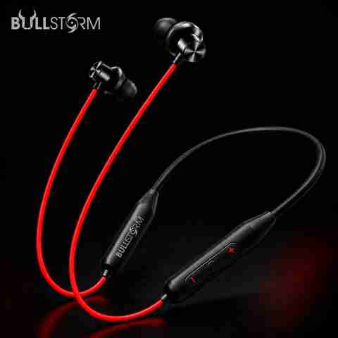 BULLSTORM NECKBAND Z2 RED Bluetooth Headset (Red) - Image 5