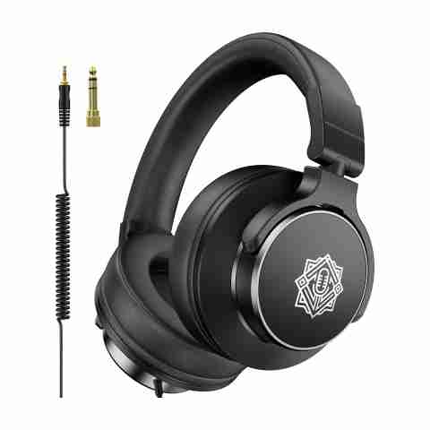 Digimore D-190 Professional Studio/DJ Headphones, Black - Image 5