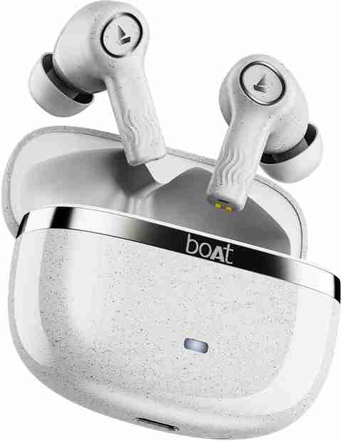 boAt Nirvana Ion ANC Pro w/ Hi-Res Audio with LDAC, ANC, 120H Battery, Multi-Connect Bluetooth Headset (Quartz White, True Wireless) - Image 5