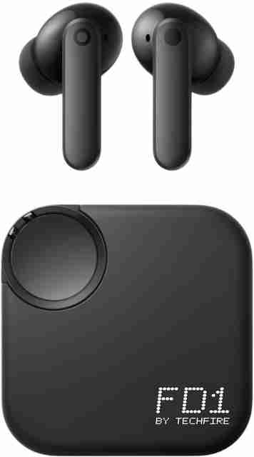 FD1 TWS Earbuds with UPTO 40 HRS Playtime,Gaming headset Bluetooth Headphones Bluetooth Headset (BLACK, True Wireless) - Image 2