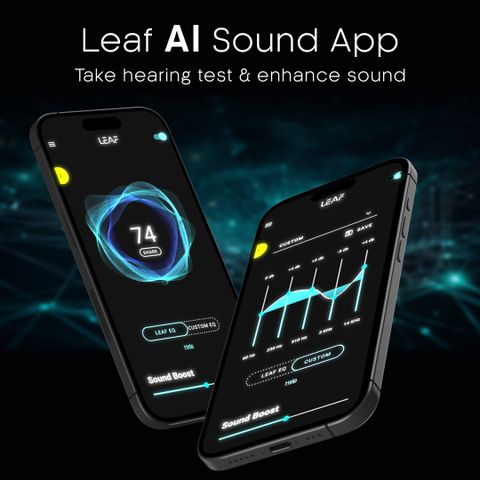 Leaf Buds X121 True Wireless Earbuds, Carbon Black - Image 7