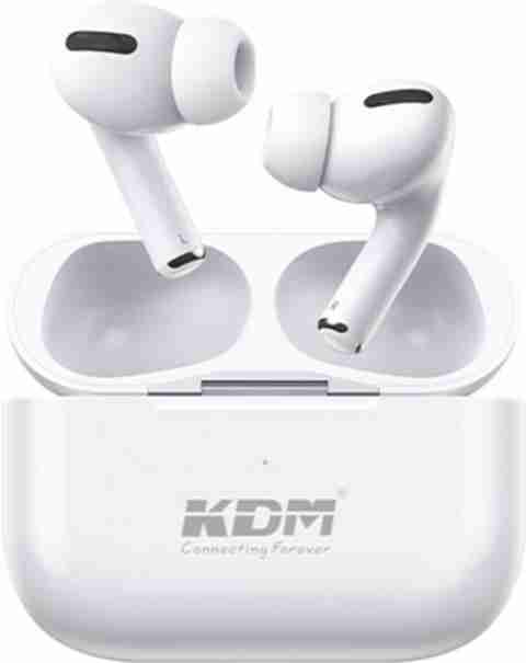 KDM A1 Hoppods Truly Wireless Earbuds, White - Image 2