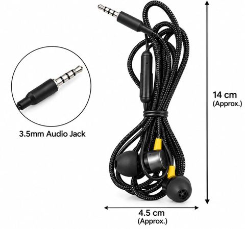 Realme Brand Realme Buds 3 Wired Gaming Headset (Black, In the Ear) - Image 4