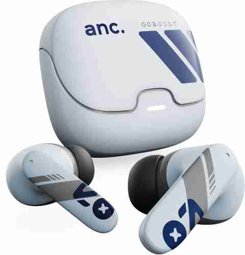 Goboult Z40 Pro v2.0 ANC TWS Earbuds, Cloud Blue - Image 5