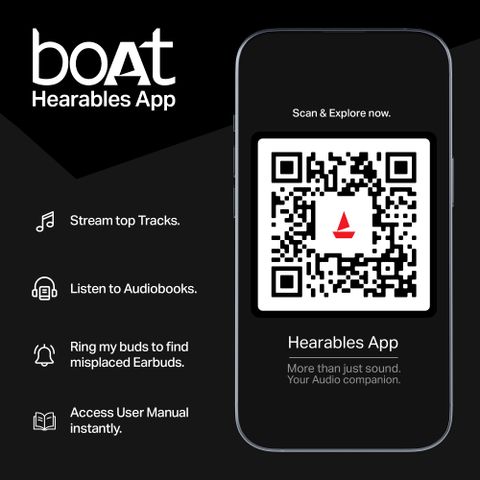 boAt Airdopes 219, 40H Battery, Free Music Streaming & Best in Segment for Calling Bluetooth Headset (Carbon Black, True Wireless) - Image 8