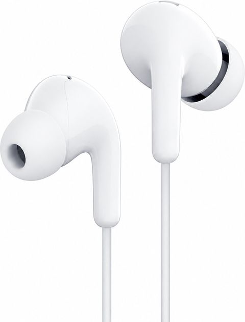 qoviq original Type-C Wired Earphones With Noise Isolation And Comfortable Design Wired Headset (White, In the Ear) - Image 3