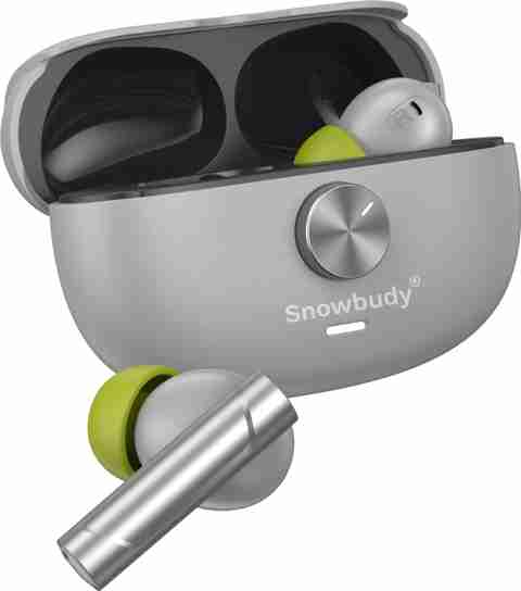 snowbudy Coach Buds TWS Earbuds Grey - Image 2