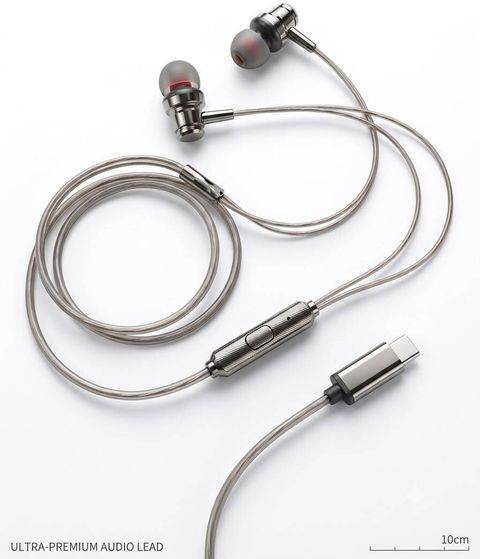 evvo TYPE C EARPHONE FOR ALL DEVICES Wired Headset (Silver, In the Ear) - Image 4