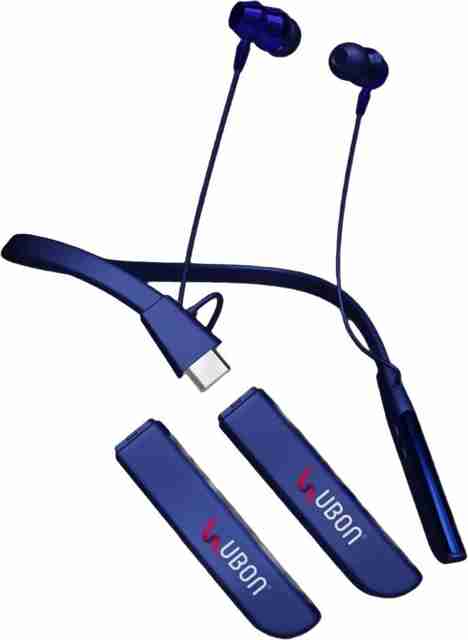 LIFEBIRD CL-35 DLX Wireless Neckband Bluetooth Headset (Blue) - Image 2