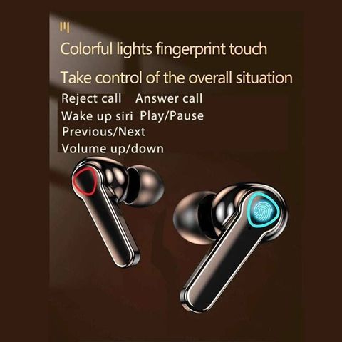myxes M19 True Wireless Earbuds Powerful Bass ,Smart Touch Control LED Display M64 Bluetooth Headset (Black, True Wireless) - Image 6