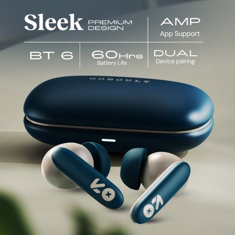 GOBOULT Y1 v2.0 True Wireless Earbuds (Blue Teal) - Image 6