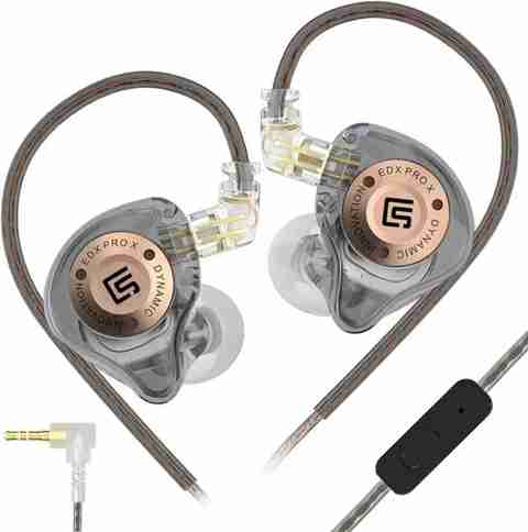 CASON KZ EDX Pro X IEM Wired Earphones (Grey) - Image 2