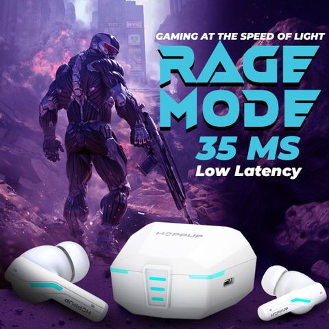 HOPPUP Predator Xo4 Gaming Earbuds with 35ms Low Latency - Image 8