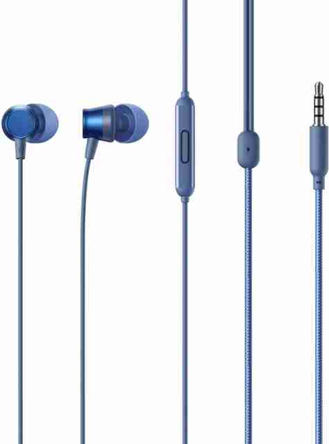realme Buds 3 wired Wired Headset (Blue, In the Ear) - Image 2