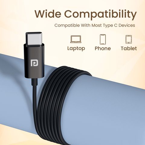 Portronics Conch Sigma C in Ear Type C Wired Earphones,in Line HD Mic,14.2mm Driver Wired Headset (Black, In the Ear) - Image 7