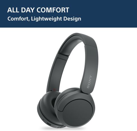 Sony WH-CH520 Wireless Bluetooth Headset (Black) - Image 6