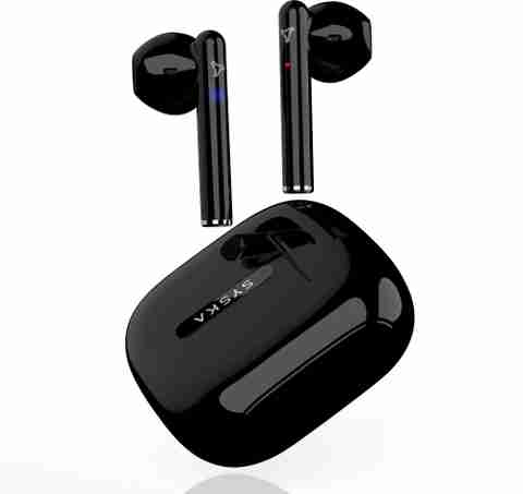 Syska SonicBuds X1 Bluetooth Gaming Headset (Elegant Black, True Wireless) - Image 2