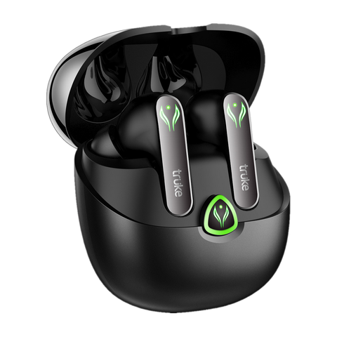 truke BTG Ultra 60H Playtime Gaming Earbuds (Metal Black) - Image 5