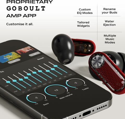 GOBOULT Mustang Sprint TWS Earbuds, Blaze Red - Image 8