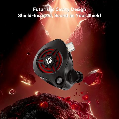 Kbear BANG-K 10mm Single DD TYPE-C In-Ear HiFi Gaming Earphones Wired Headset (Black, In the Ear) - Image 6