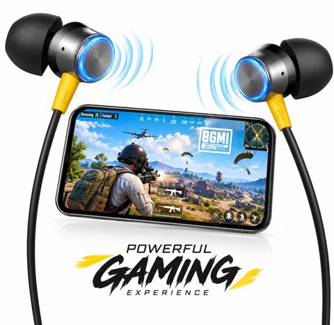 Realme Buds 3 Wired Earphone with Type-C (Black) - Image 7