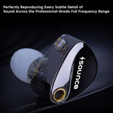sounce Castro Pro Wired Headset (Black, In the Ear) - Image 6