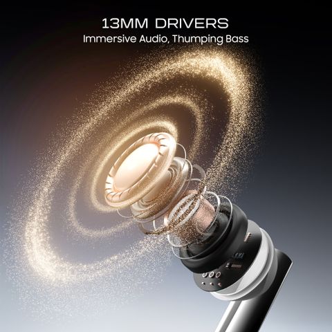 Number Navo Buds X1 TWS Earbuds, White Sky - Image 7