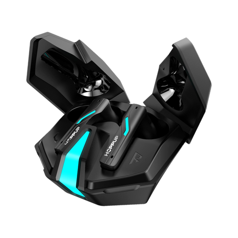 HOPPUP हà¥à¤ªà¤ª Xo6 Gaming Earbuds with 35MS Low Latency, RGB LED, 13MM DRIVERS & 50H PlayTime हà¥à¤¡à¤¸à¥à¤ à¤à¥à¤®à¤¿à¤à¤ हà¥à¤¡à¤«à¥à¤¨ (à¤à¥à¤² बà¥à¤²à¥à¤) - Image 5