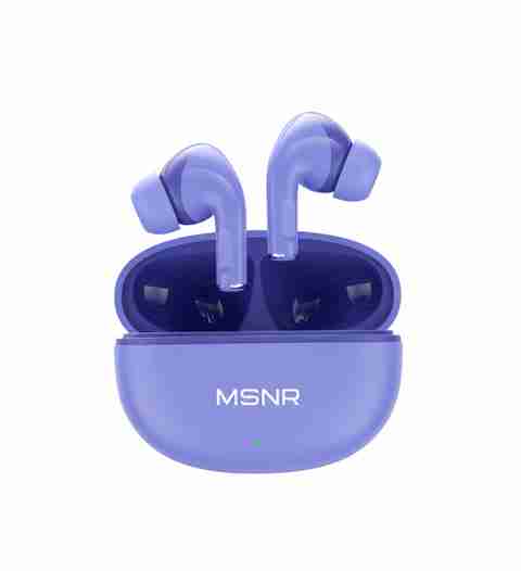 MSNR Rizz Buds Immersio Wireless Earbuds (Purple, True Wireless) - Image 2
