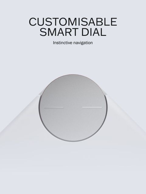 CMF by Nothing Buds Pro 2 with 50 dB ANC| Hi-Res + LDAC| Smart Dial| Spatial Audio|Dual Drivers Bluetooth Headset (Light Grey, In the Ear) - Image 8