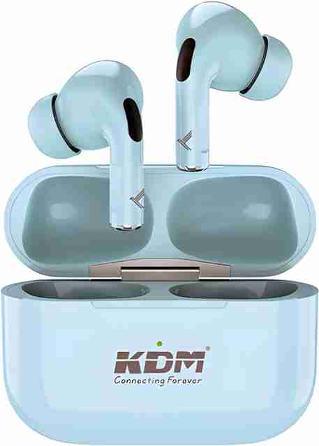 KDM A1 Hop Pods Wireless Bluetooth Headset (Green, True Wireless) - Image 3