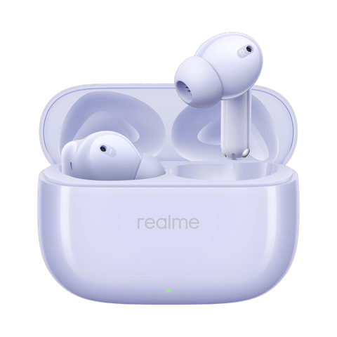 realme Buds T310 with 12.4mm Driver, 46dB ANC, Spatial Audio and upto 40 hours Playback Bluetooth Headset (Monet Purple, True Wireless) - Image 5